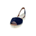 Alpargatas Viguera zapatos Mujer modelo Vitelo Azul 