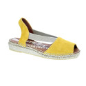 Alpargatas Viguera zapatos Mujer modelo Vitelo Amarillo 