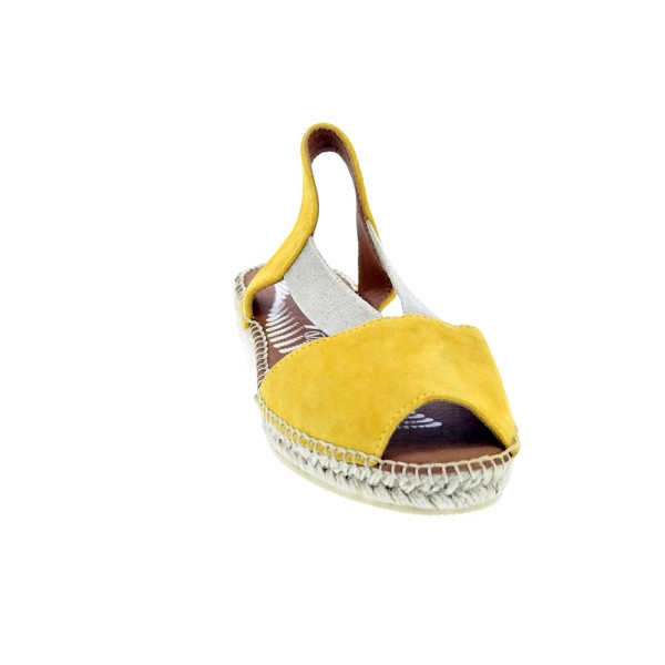 Alpargatas Viguera zapatos Mujer modelo Vitelo Amarillo 