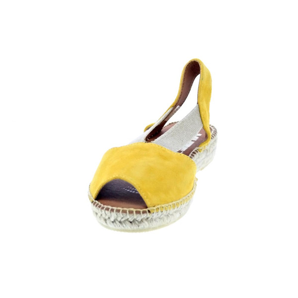 Alpargatas Viguera zapatos Mujer modelo Vitelo Amarillo 