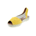 Alpargatas Viguera zapatos Mujer modelo Vitelo Amarillo 