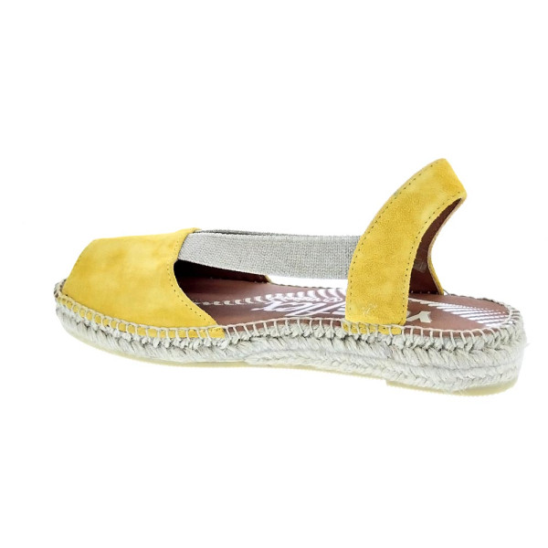 Alpargatas Viguera zapatos Mujer modelo Vitelo Amarillo 