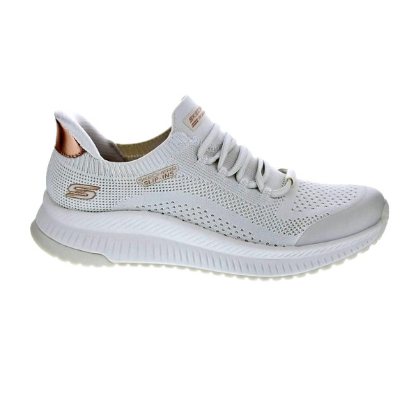 Zapatillas Skechers zapatos Mujer modelo Bobs Squad 4 Blanco 
