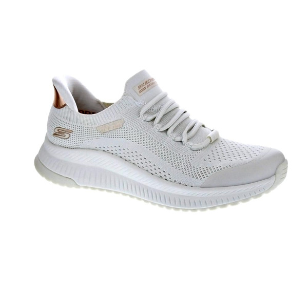 Zapatillas Skechers zapatos Mujer modelo Bobs Squad 4 Blanco 