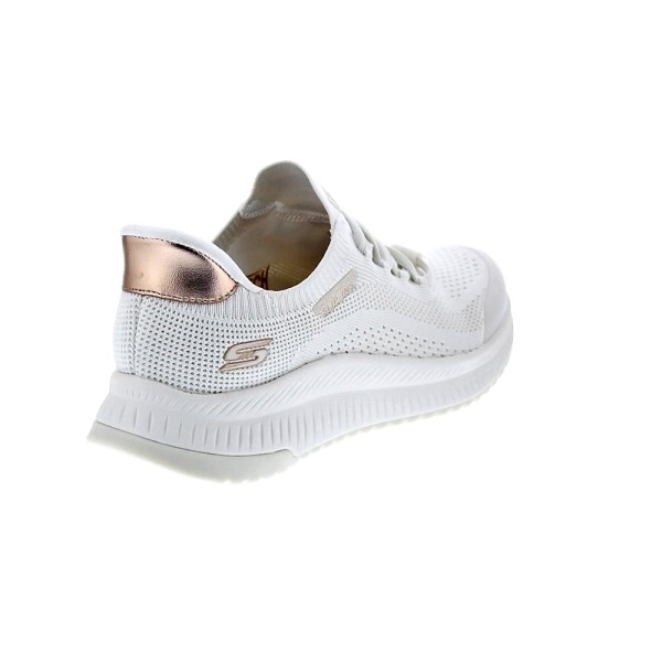 Zapatillas Skechers zapatos Mujer modelo Bobs Squad 4 Blanco 