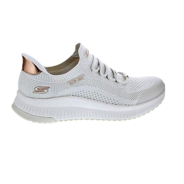 Zapatillas Skechers zapatos Mujer modelo Bobs Squad 4 Blanco 