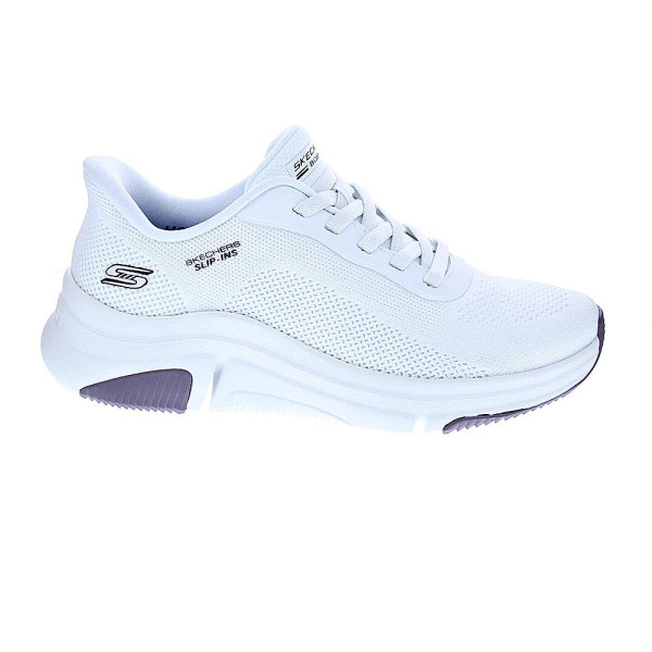 Zapatillas Skechers zapatos Mujer modelo Bobs Sparrow Flex Blanco 
