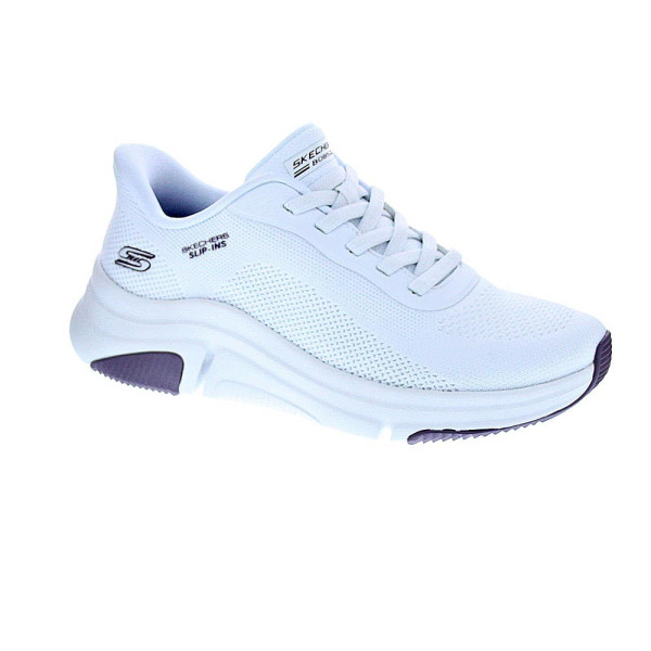 Zapatillas Skechers zapatos Mujer modelo Bobs Sparrow Flex Blanco 