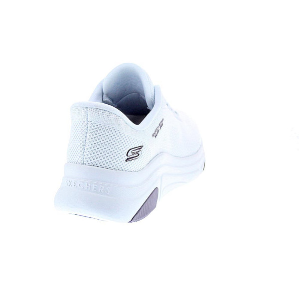Zapatillas Skechers zapatos Mujer modelo Bobs Sparrow Flex Blanco 
