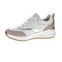 Zapatillas Skechers zapatos Mujer modelo Billion 2 Beige Cordón