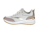 Zapatillas Skechers zapatos Mujer modelo Billion 2 Beige Cordón