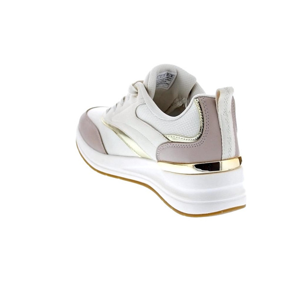 Zapatillas Skechers zapatos Mujer modelo Billion 2 Beige Cordón
