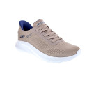 Zapatillas Skechers zapatos Hombre modelo Bobs Squad Chaos Gris 