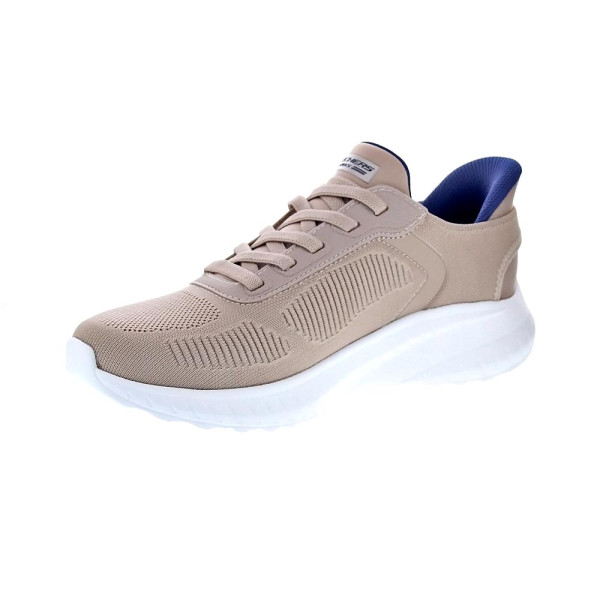 Zapatillas Skechers zapatos Hombre modelo Bobs Squad Chaos Gris 