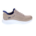 Zapatillas Skechers zapatos Hombre modelo Bobs Squad Chaos Gris 