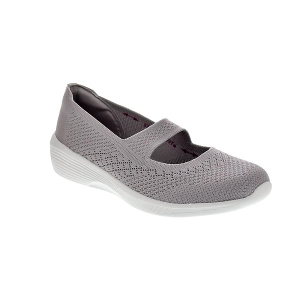 Bailarinas Skechers zapatos Mujer modelo Arya Lovesome Gris 