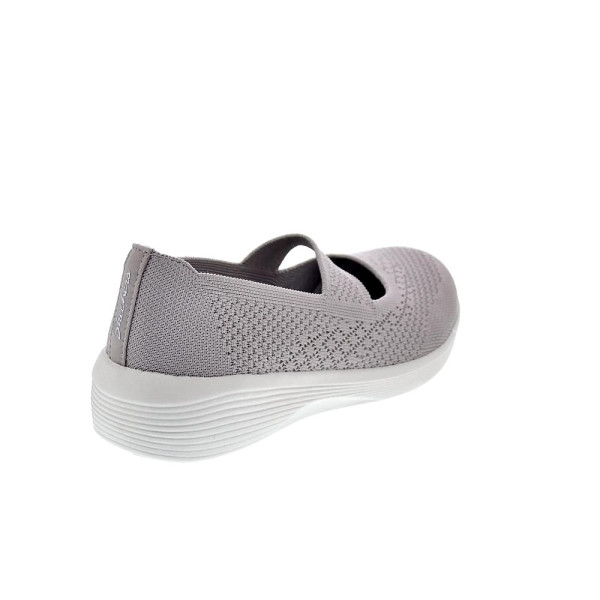 Bailarinas Skechers zapatos Mujer modelo Arya Lovesome Gris 