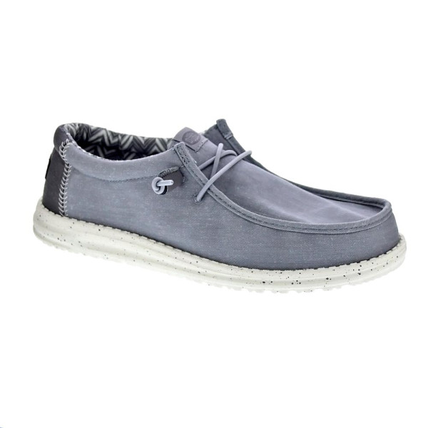 Mocasines Hey Dude zapatos Hombre modelo Wally Stretch Gris 