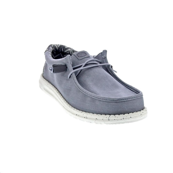 Mocasines Hey Dude zapatos Hombre modelo Wally Stretch Gris 
