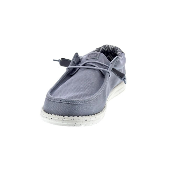 Mocasines Hey Dude zapatos Hombre modelo Wally Stretch Gris 