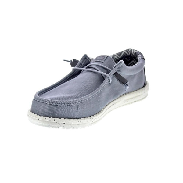 Mocasines Hey Dude zapatos Hombre modelo Wally Stretch Gris 