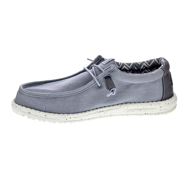 Mocasines Hey Dude zapatos Hombre modelo Wally Stretch Gris 