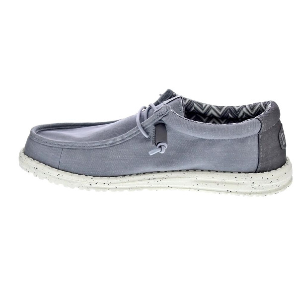 Mocasines Hey Dude zapatos Hombre modelo Wally Stretch Gris 