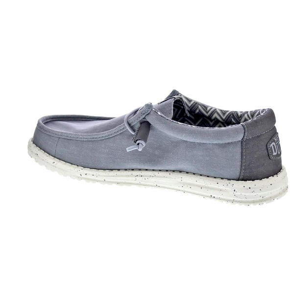 Mocasines Hey Dude zapatos Hombre modelo Wally Stretch Gris 