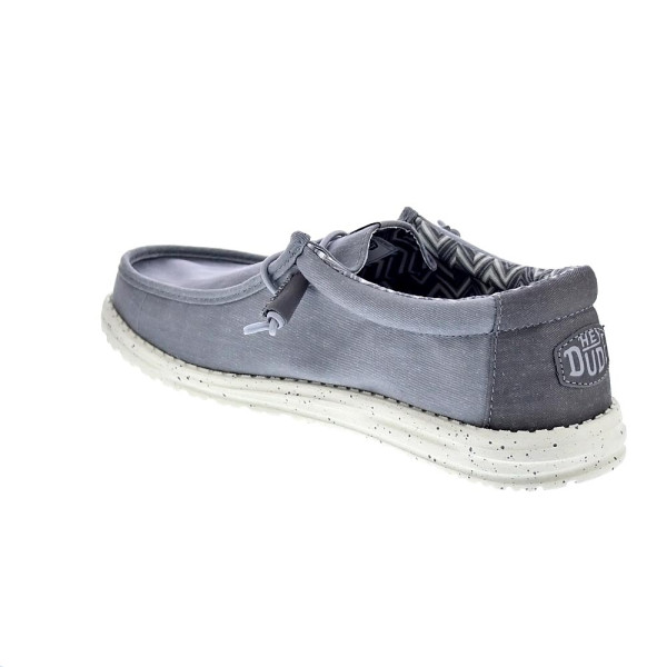 Mocasines Hey Dude zapatos Hombre modelo Wally Stretch Gris 