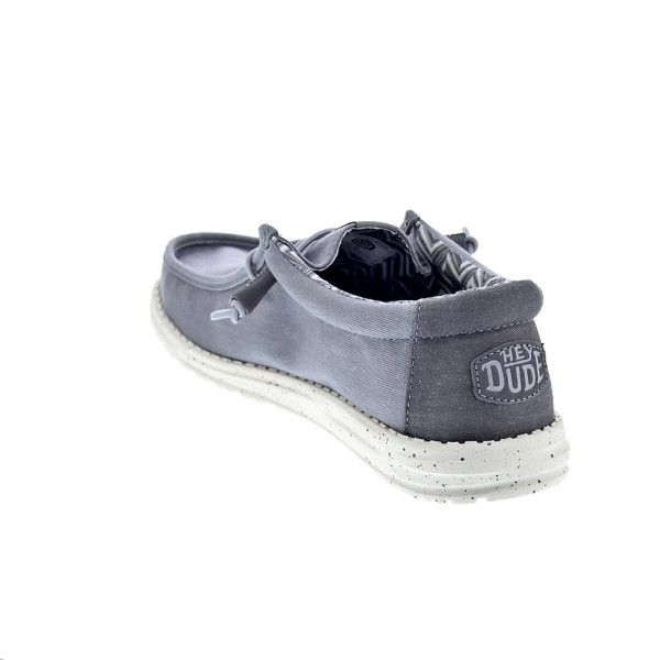 Mocasines Hey Dude zapatos Hombre modelo Wally Stretch Gris 