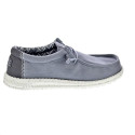 Mocasines Hey Dude zapatos Hombre modelo Wally Stretch Gris 