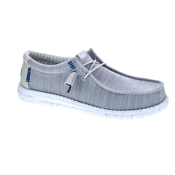 Mocasines Hey Dude zapatos Hombre modelo Wally Stretch Azul 