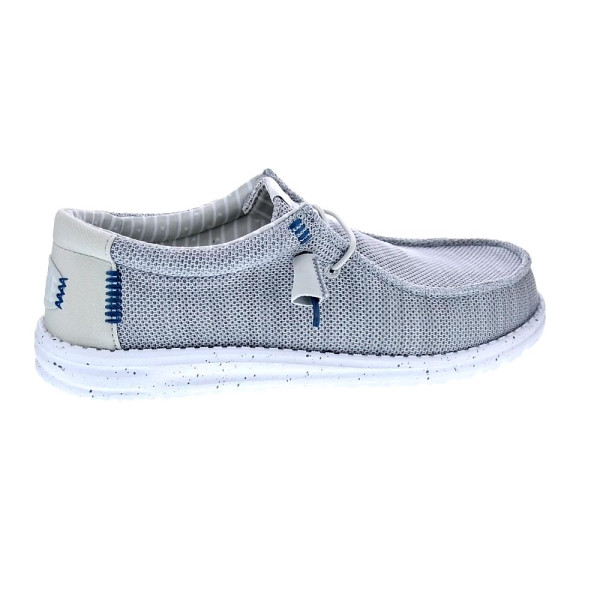 Mocasines Hey Dude zapatos Hombre modelo Wally Stretch Azul 
