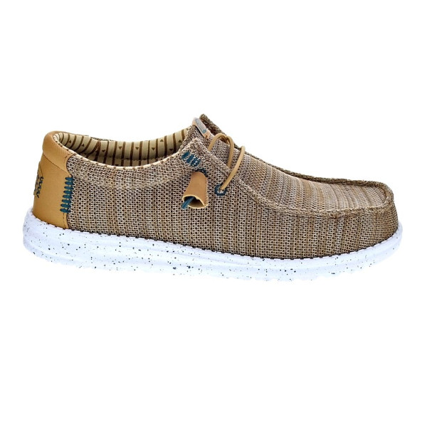 Mocasines Hey Dude zapatos Hombre modelo Wally Stretch Marrón 