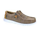 Mocasines Hey Dude zapatos Hombre modelo Wally Stretch Marrón 