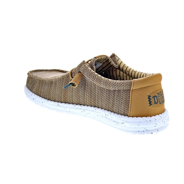 Mocasines Hey Dude zapatos Hombre modelo Wally Stretch Marrón 