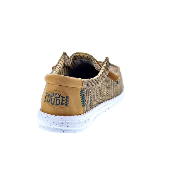 Mocasines Hey Dude zapatos Hombre modelo Wally Stretch Marrón 