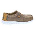 Mocasines Hey Dude zapatos Hombre modelo Wally Stretch Marrón 
