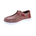 Mocasines Hey Dude zapatos Hombre modelo Wally Stretch Rojo 