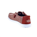 Mocasines Hey Dude zapatos Hombre modelo Wally Stretch Rojo 