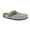Zuecos Birkenstock zapatos Hombre modelo Boston Mixed Verde 