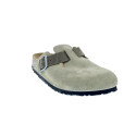 Zuecos Birkenstock zapatos Hombre modelo Boston Mixed Verde 