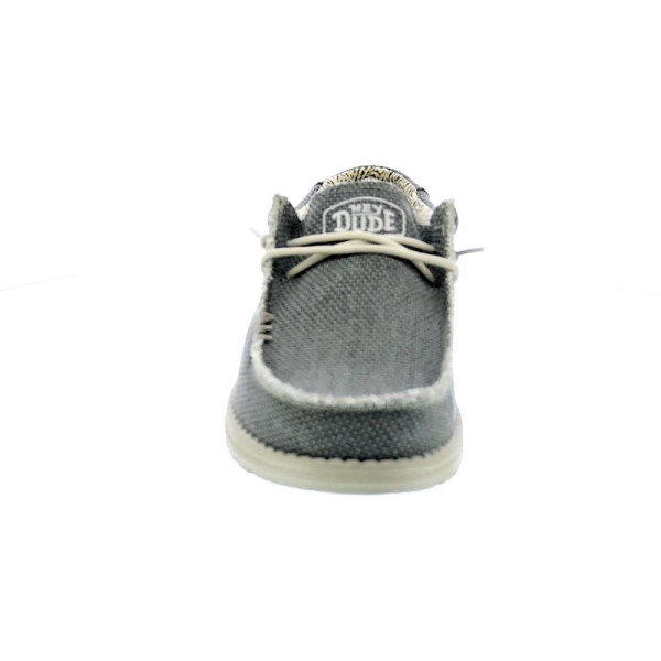 Mocasines Hey Dude zapatos Hombre modelo Wally Braided Verde 