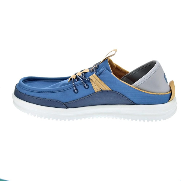 Mocasines Hey Dude zapatos Hombre modelo Bradley Slipper Azul 