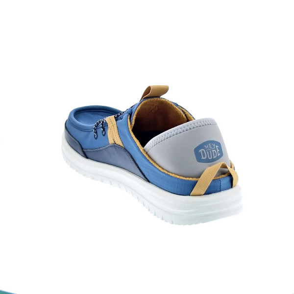 Mocasines Hey Dude zapatos Hombre modelo Bradley Slipper Azul 