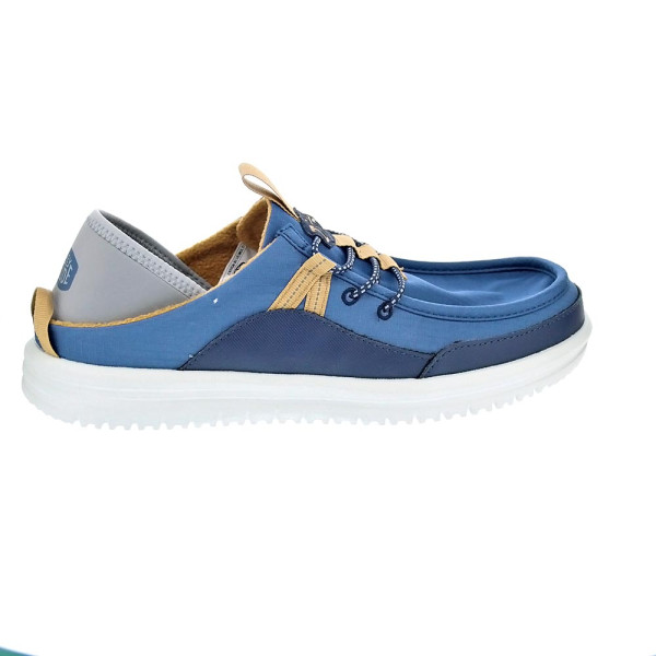 Mocasines Hey Dude zapatos Hombre modelo Bradley Slipper Azul 