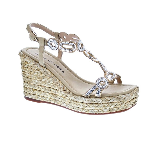 Sandalias Alma en Pena zapatos Mujer modelo V2651108 Beige 