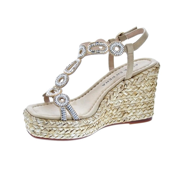 Sandalias Alma en Pena zapatos Mujer modelo V2651108 Beige 