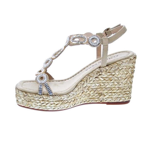 Sandalias Alma en Pena zapatos Mujer modelo V2651108 Beige 