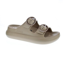 Sandalias Duuo zapatos Mujer modelo Eva Curvi Marrón  2